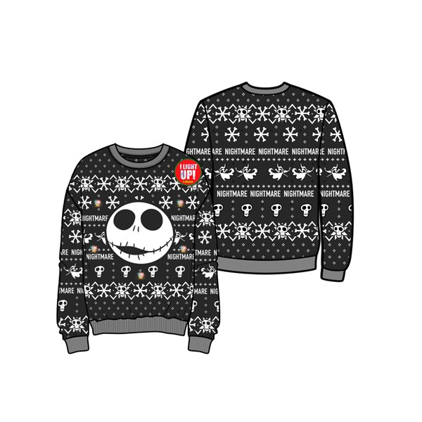 The Nightmare Before Christmas: Pull lumineux Jack Holiday - P