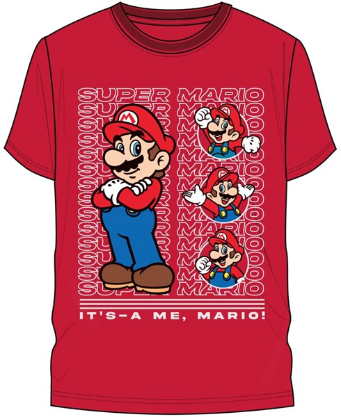 It’-a me, Mario Red Tee