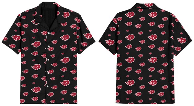 Naruto: Akatsuki Cloud Vacay T-Shirt - P
