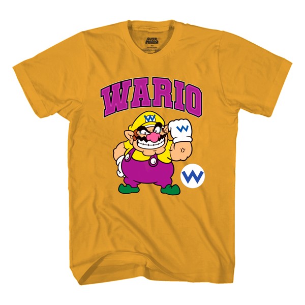 Super Mario: Wario Jaune T-Shirt - TTG