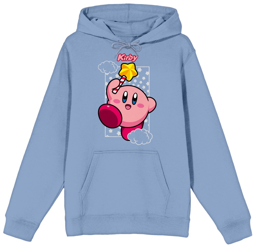 Sweat à capuche bleu Kirby (petit)