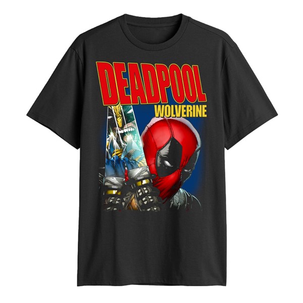 Deadpool & Wolverine Noir T-Shirt - P