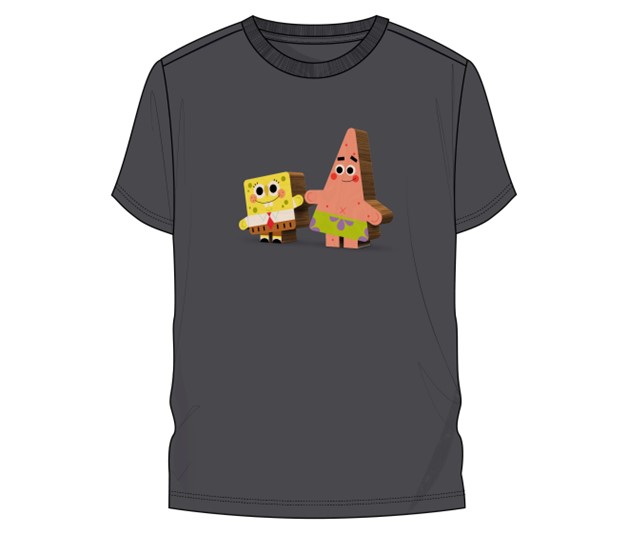 SpongeBob & Patrick Cardboard Tee - P