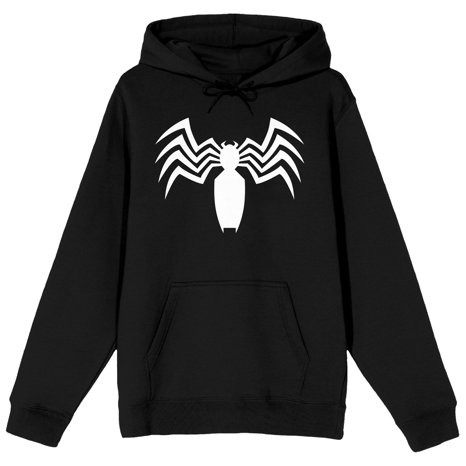 Sweat à capuche noir avec logo Venom - P