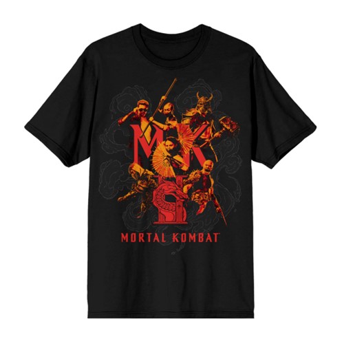 T-shirt noir Mortal Kombat - P