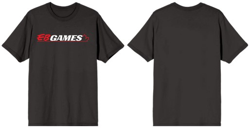 T-shirt noir EB Games Canada - P