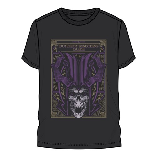 T-shirt noir Donjons et Dragons : Guide du Maître Donjon - P