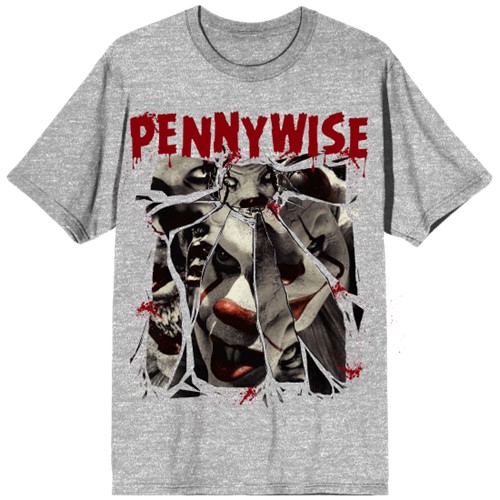 IT Pennywise Grey T-Shirt