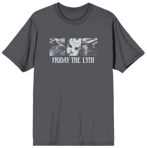 T-shirt gris Friday the 13th - P