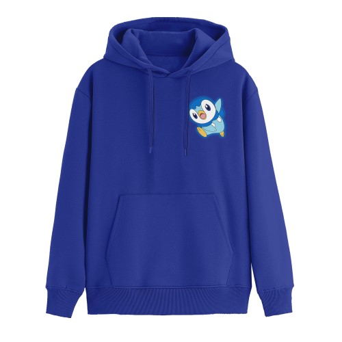 Sweat à capuche bleu Pokémon Piplup - S
