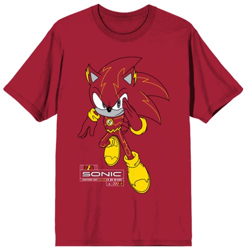 Sonic the HedgehogxDC Flash T-Shirt - P
