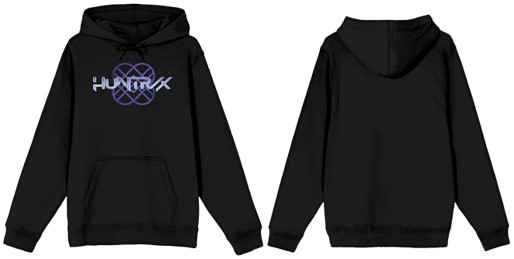 Sweat à capuche KPOP Demon Hunter Black Huntix - P