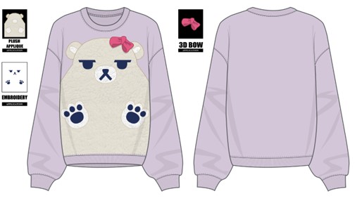 Pull col rond Mira de Demon Hunter (KPOP) - P