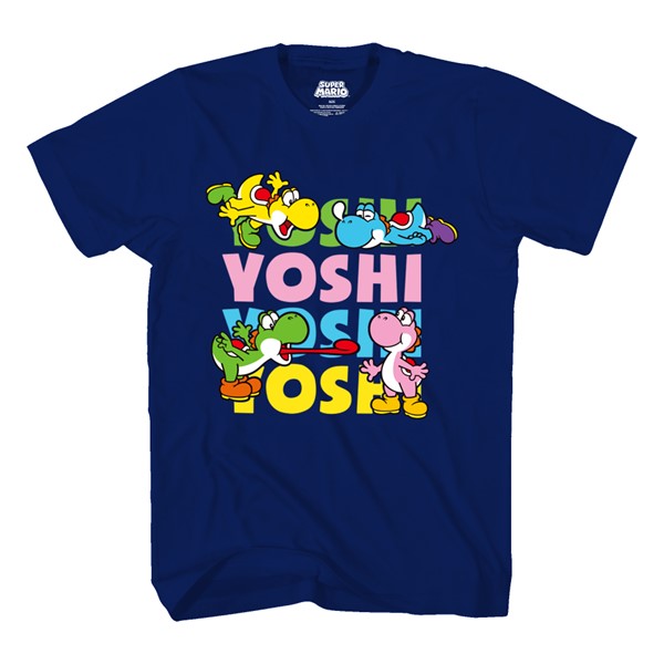 Super Mario: Yoshi Kids T-Shirt - Navy P