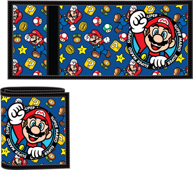 Portefeuille Enfant Super Mario Marine