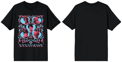 T-shirt KPOP Demon Hunters Saja Boys - P