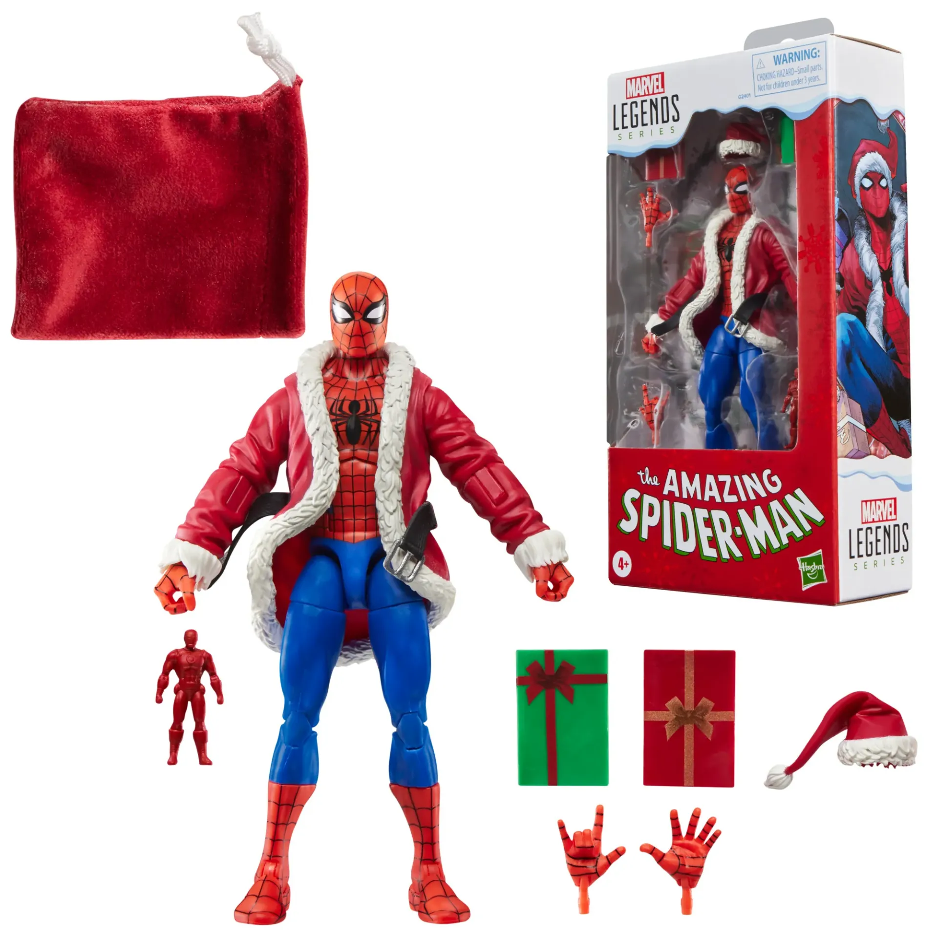 Marvel Legends Series Spider-Man (Marvel Holiday Special) Action Figure