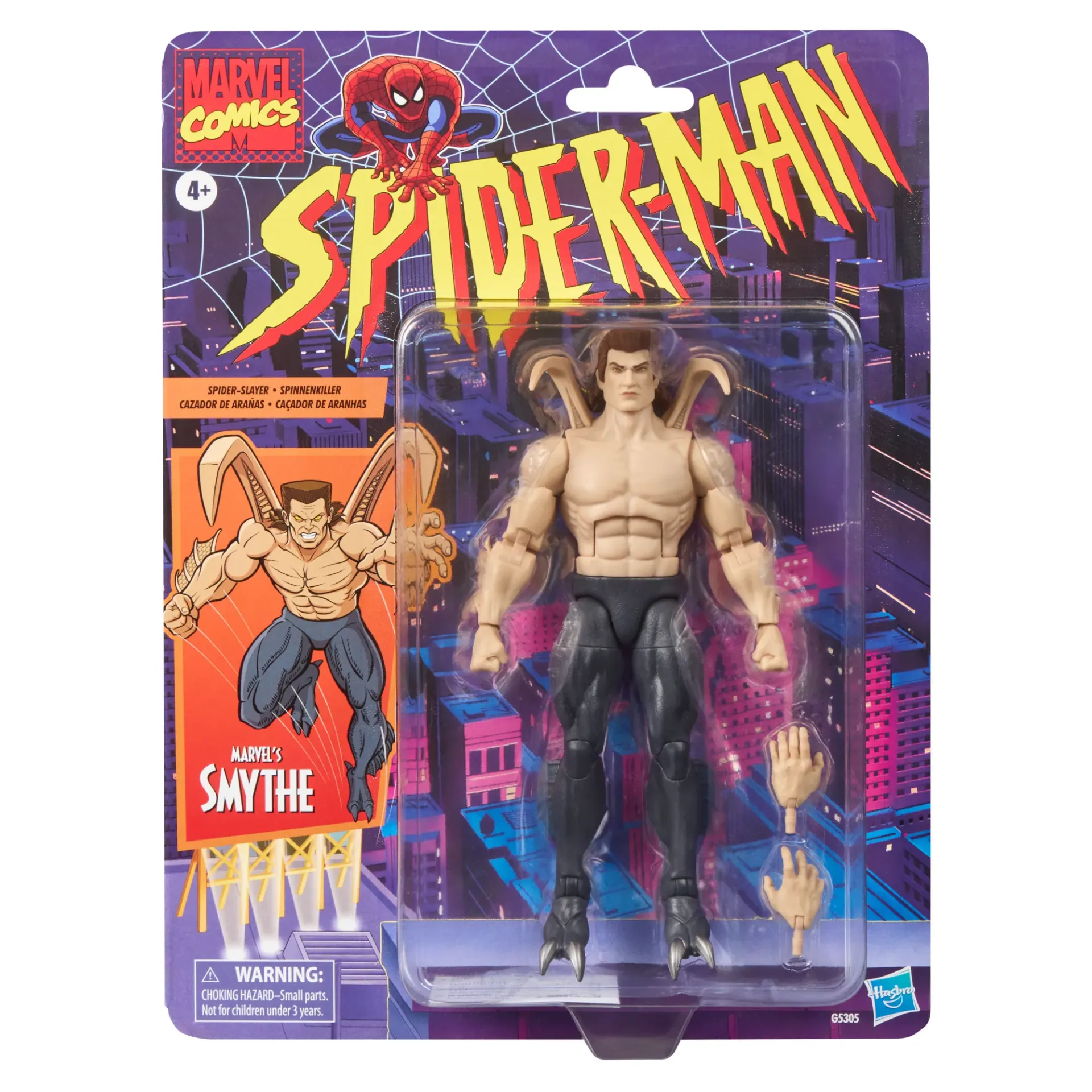 Marvel Legends Retro Cardback Marvel's Smythe, Spider-Man: The Animated Series