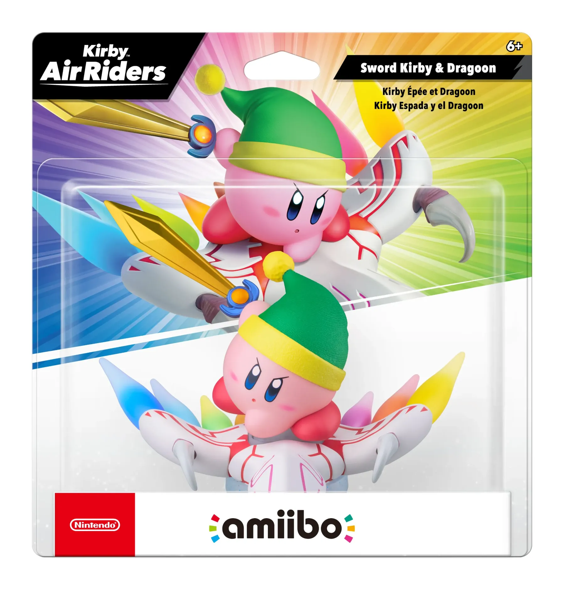 amiibo Sword Kirby & Dragoon - Kirby Air Riders Series