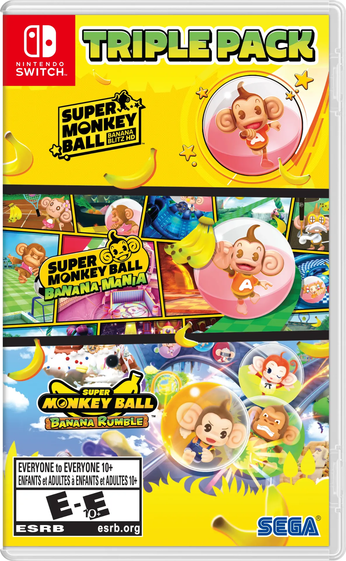 Super Monkey Ball Triple Pack - Switch
