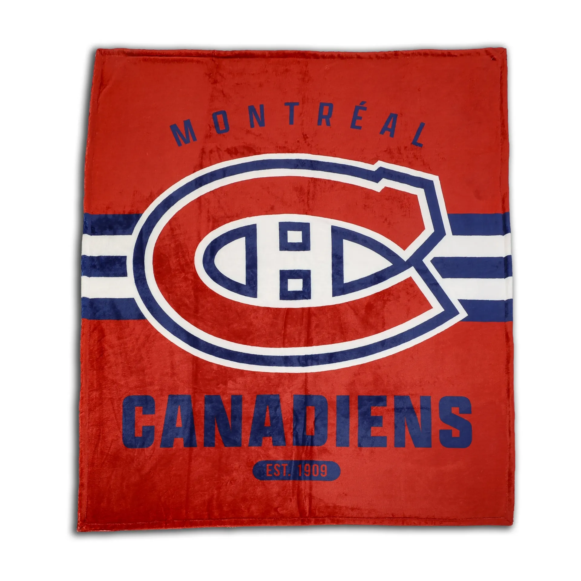 NHL 2 Ply Plush Throw - Montreal Canadiens