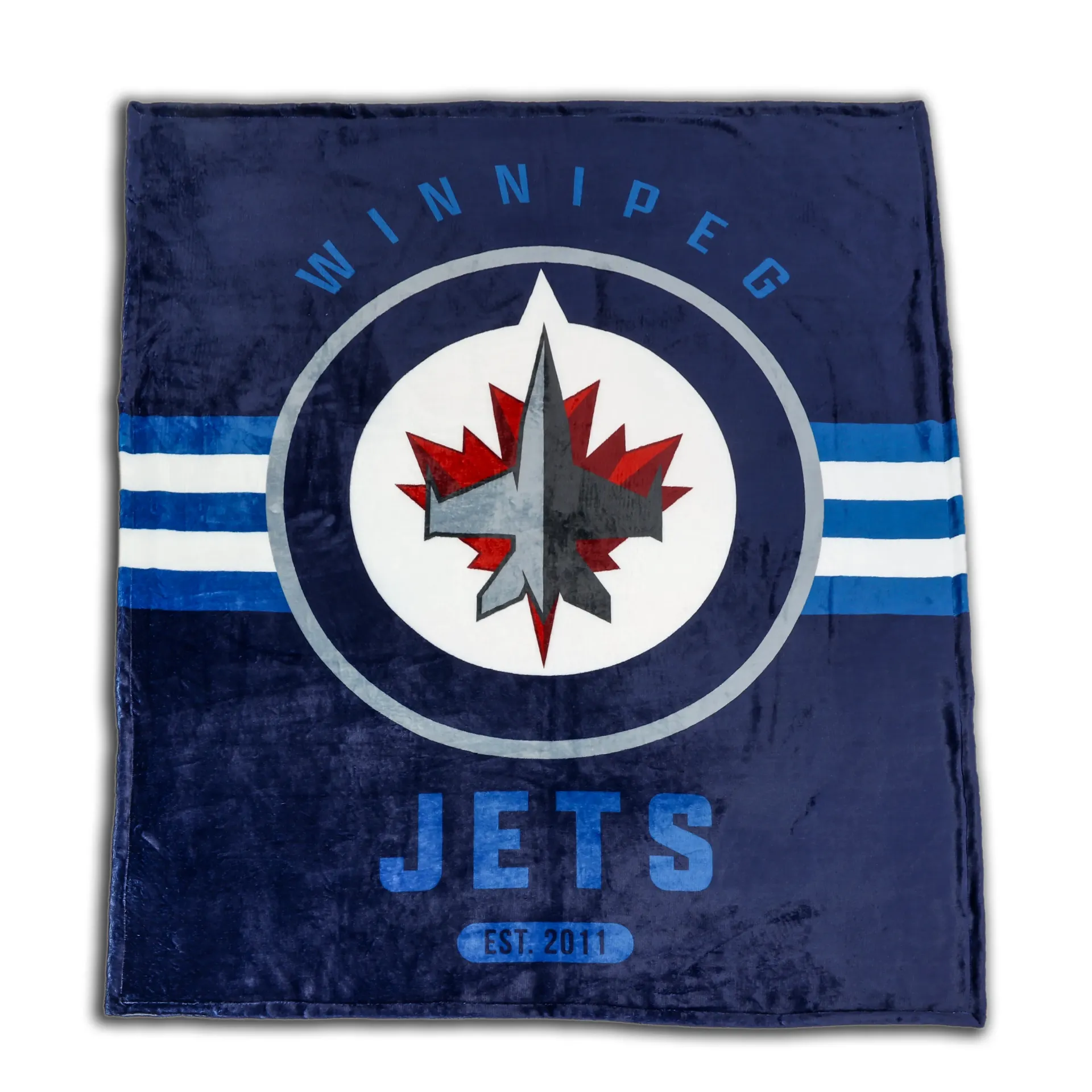 NHL 2 Ply Plush Throw - Winnipeg Jets