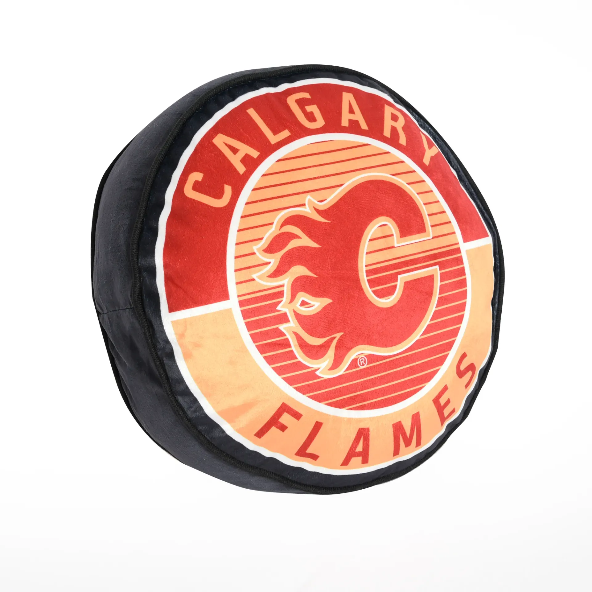 NHL Puck Pillow - Calgary Flames