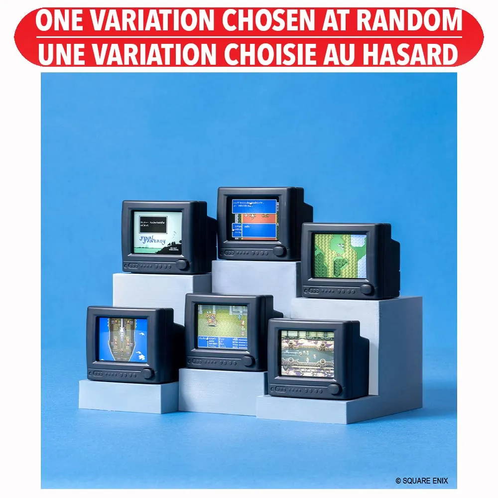 Final Fantasy Series - Mini Melody Tv (Display) Blind Box – One Variation Chosen at Random