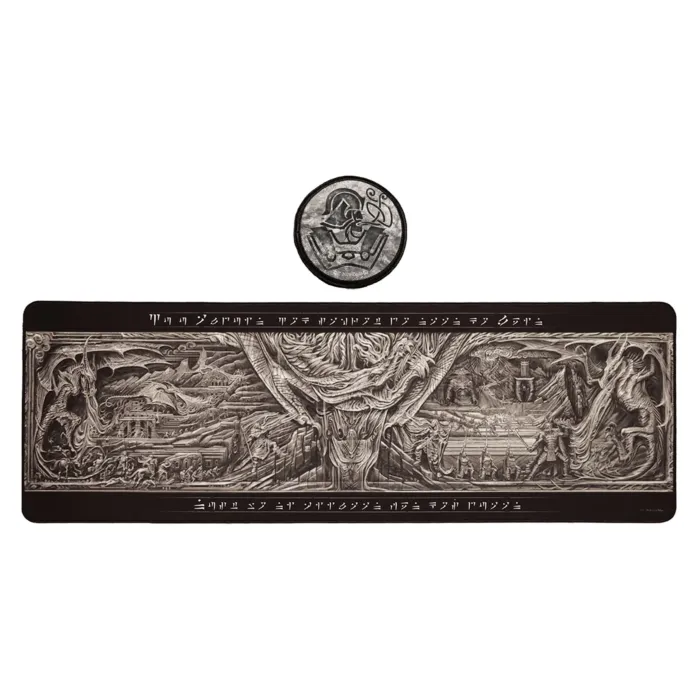 The Elder Scrolls: Skyrim XL Desk Mat & Coaster Set