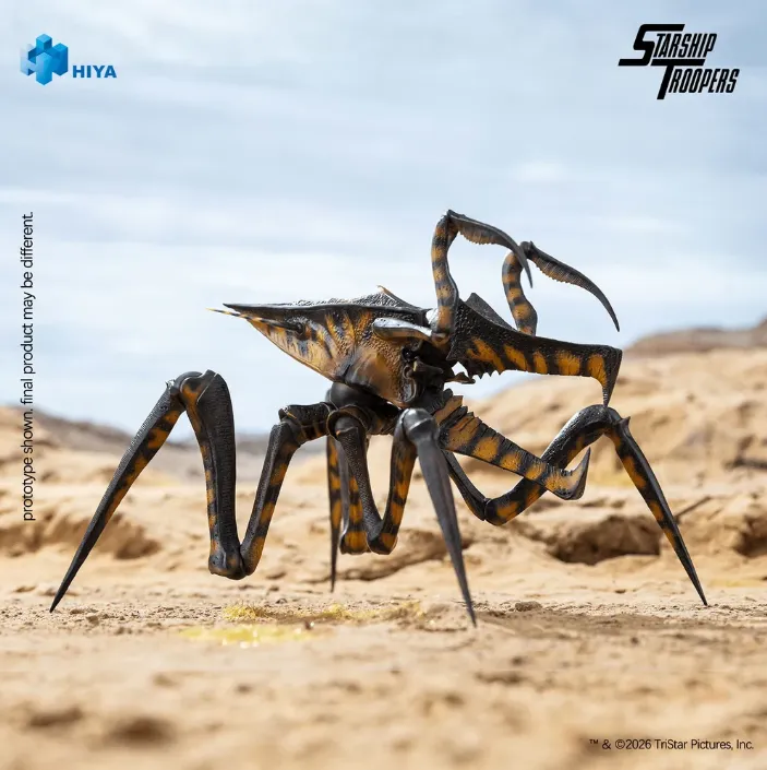 HIYA Exquisite Basic Series 1/12 Scale None Scale 5.3 Inch Starship Troopers Warrior Bug Action Figure