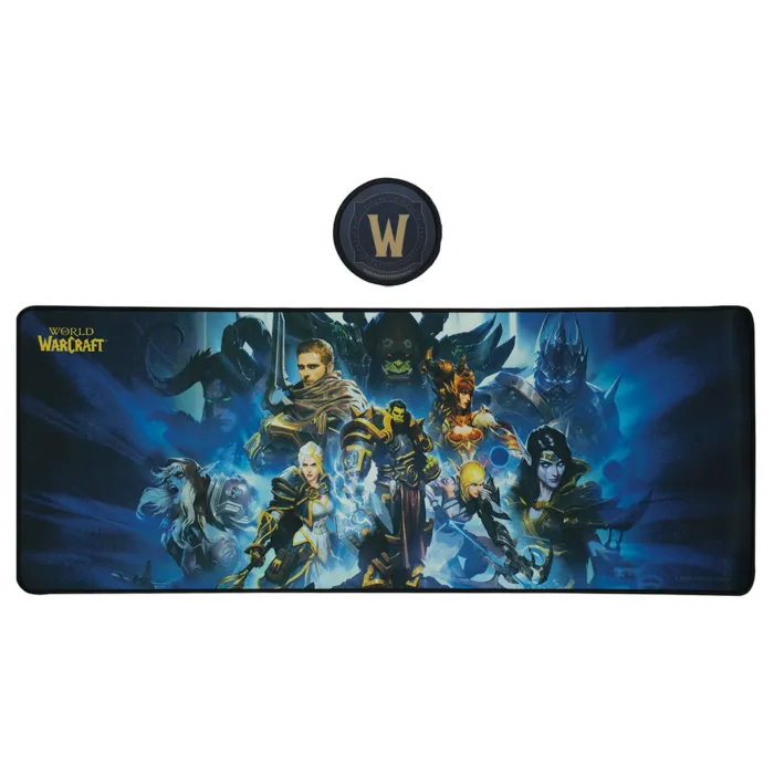 World of Warcraft XL Desk Mat & Coaster Set