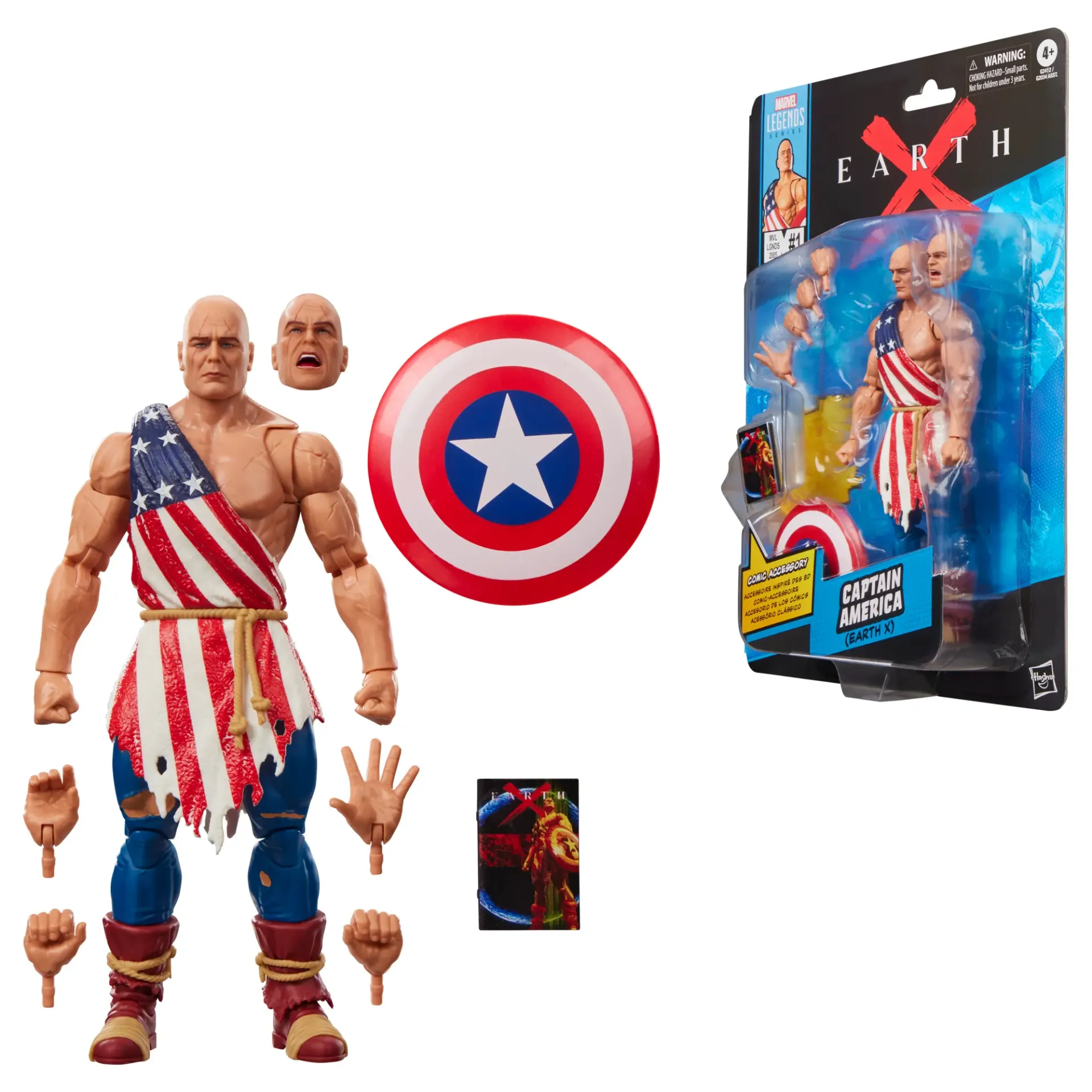 Marvel Legends Series Captain America (Earth X) Avengers Action Figure