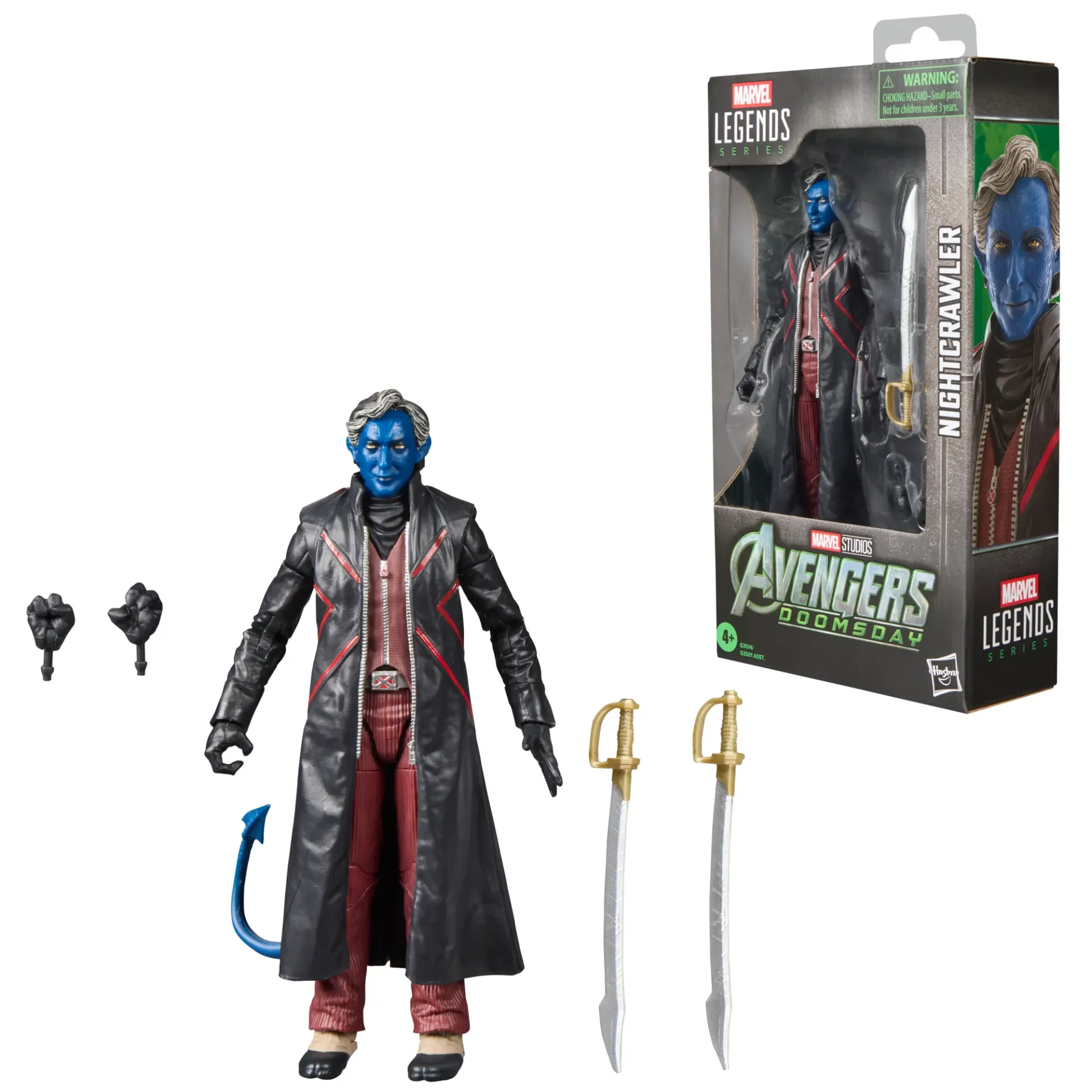 Marvel Legends Nightcrawler Avengers: Doomsday Figure