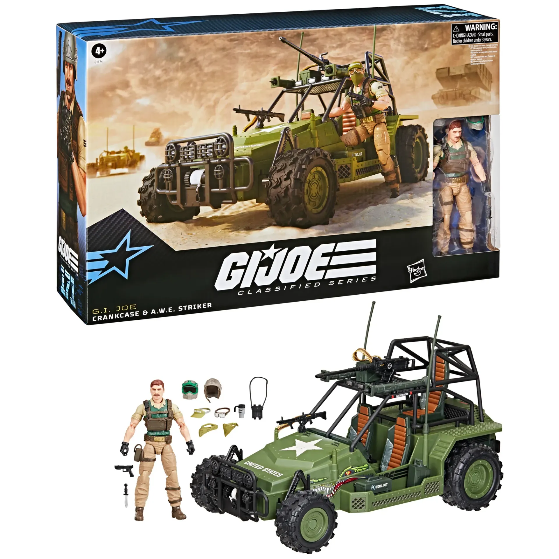 G.I. Joe Classified Series #171, Crankcase & A.W.E. Striker - Pulse EB Games Canada Exclusive!