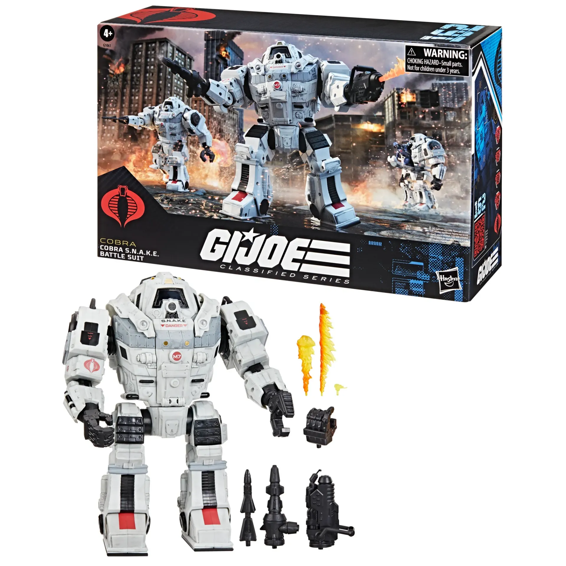 G.I. Joe Classified Series #162, Cobra S.N.A.K.E (System: Neutralizer—Armed Kloaking Equipment) Battle Suit - Pulse EB Games Canada Exclusive!