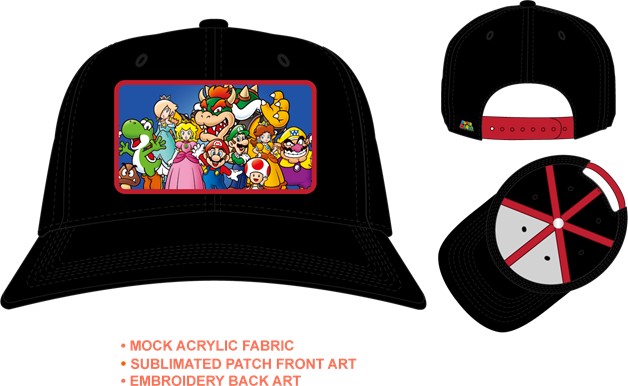Super Mario Group Shot Snapbck