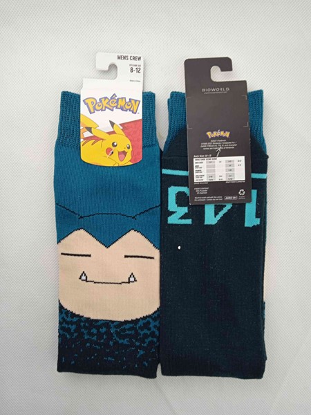 Pokémon Snorlax Chaussette Homme