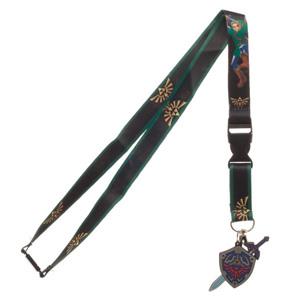 The Legend of Zelda: Link Lanyard with Charm