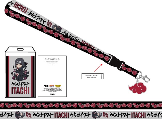 Naruto Itachi Lanyard