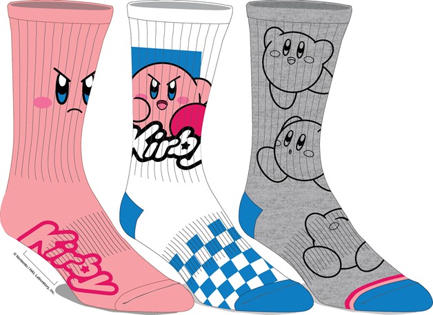 Lot de 3 paires de chaussettes de sport Kirby