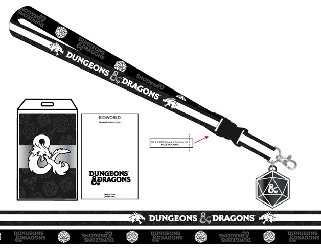 Dungeons & Dragons Lanyard