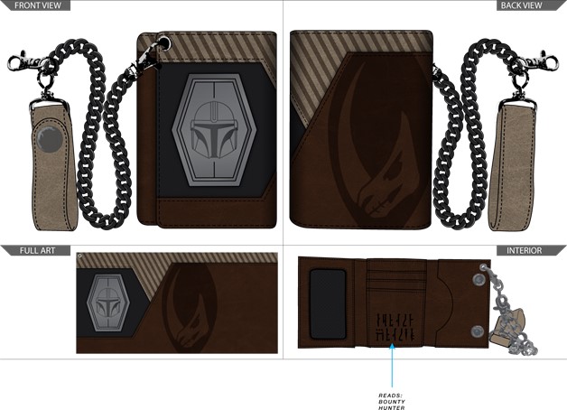 Mandalorian Chain Wallet