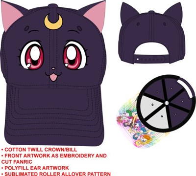 Sailor Moon Luna Ears Ballcap