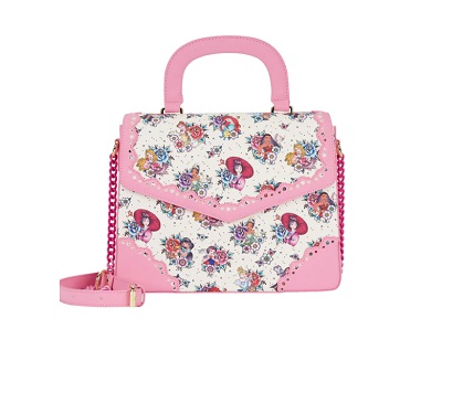 Loungefly Disney Princess Tattoo AOP Crossbody Bag