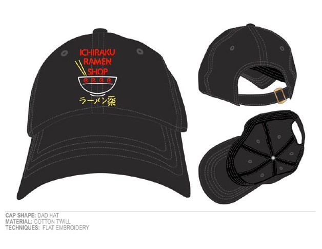 Chapeau de la boutique Naruto Ichiraku Ramen