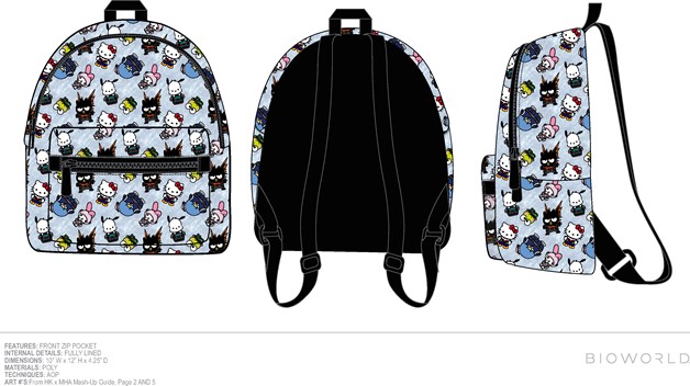 Sanrio Hello Kitty My Hero Academia Mini Backpack