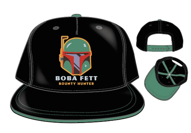 Boba Fett Snapback Noir Vert