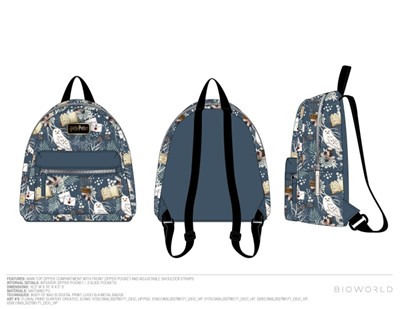 Harry Potter Floral Mini Backpack