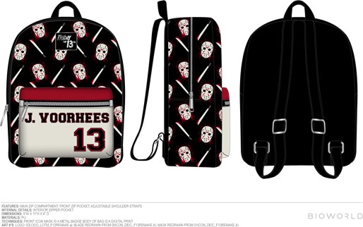 Friday The 13th Jason Voorhees Mini sac à dos