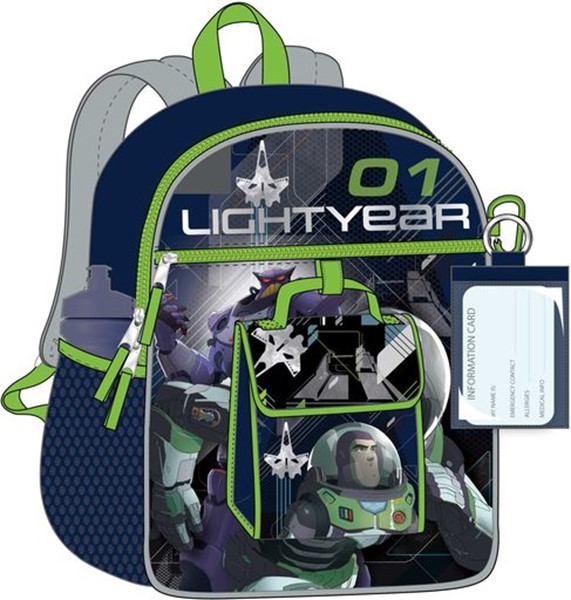 Buzz Lightyear 5 Piece Backpack